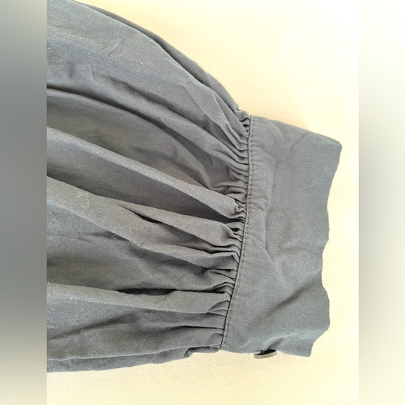 ZARA | Blue Bubble Sleeve Top - Picture 11 of 16